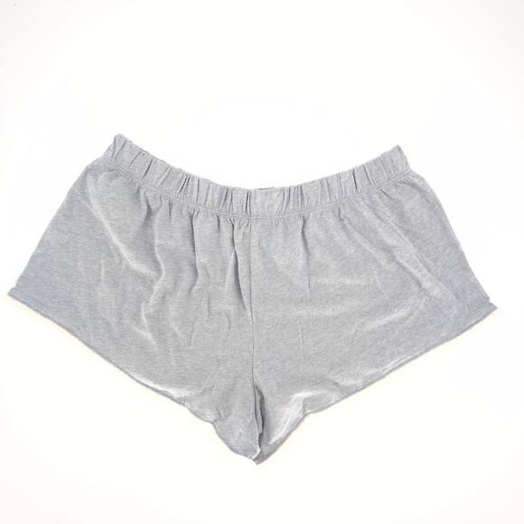 Victoria’s Secret Cotton Grey/Gray & Pink Ruffles Sleep Shorts - Size M - NWT - Picture 2 of 10